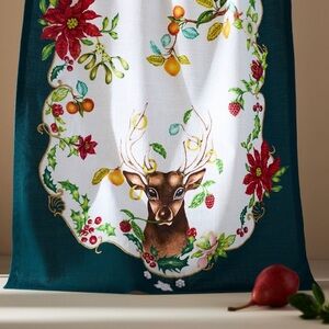 Lou Rota 12 days of Christmas dish towel